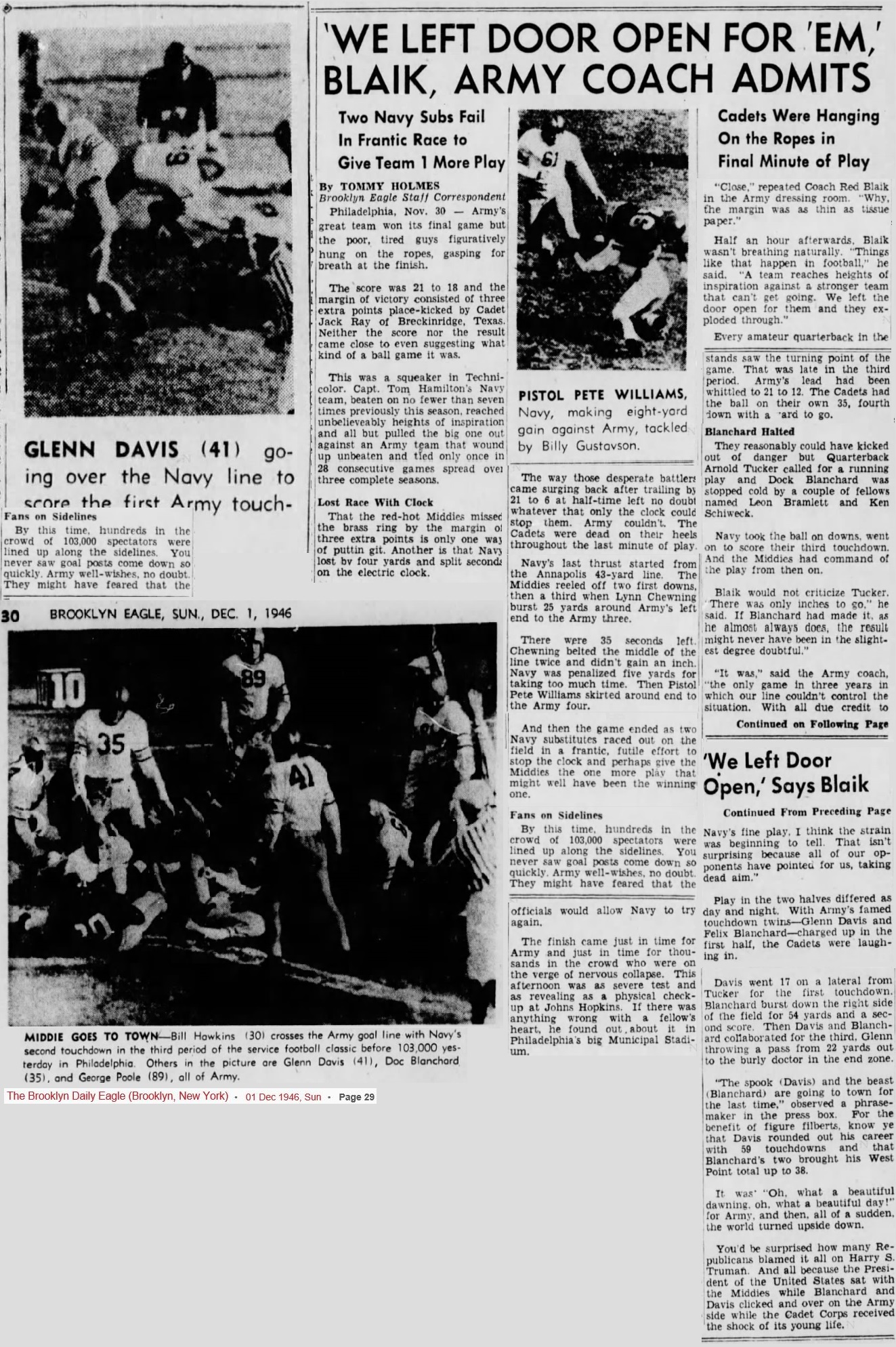 ArmyFB_1946_vsNavy_BrooklynDailyEagle_Dec11946cont