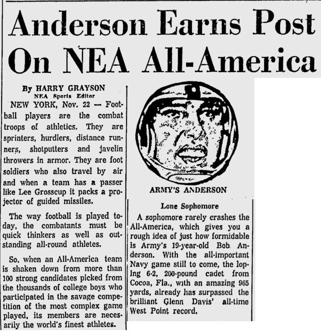 ArmyFB_1957_BobAnderson_MiamiNews_Nov221957