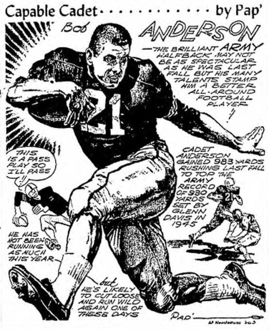 ArmyFB_1958_BobAnderson_byPap_CorsicanaDailySun_Nov151958