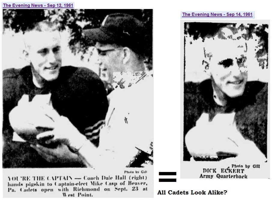 ArmyFB_1961_Hall and Who_EveningNews_Sep121961