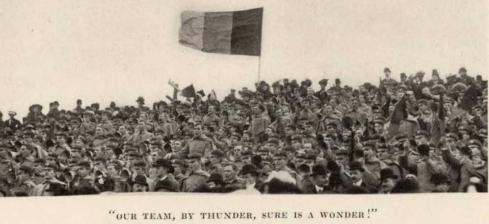 ArmyFB_1908_Corps-cheers
