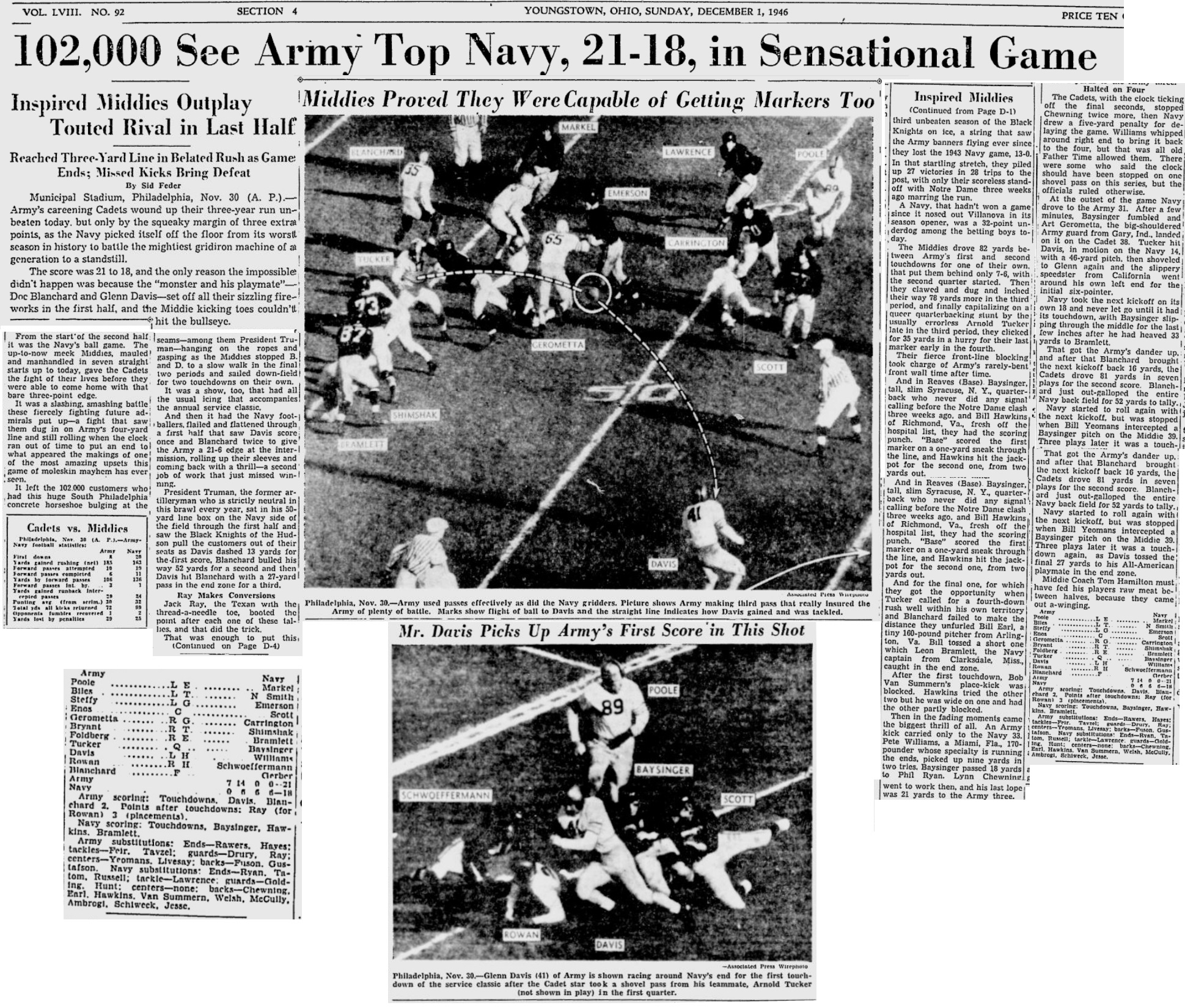 armyfb_1946_vsnavy_youngstownvindicator_dec11946