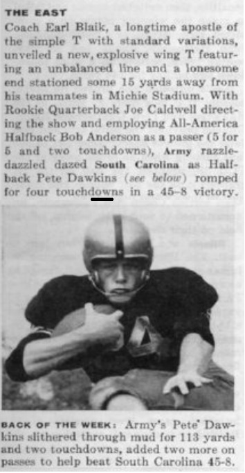 ArmyFB_1958_PeteDawkins-BackoftheWeek_SI_Oct61958