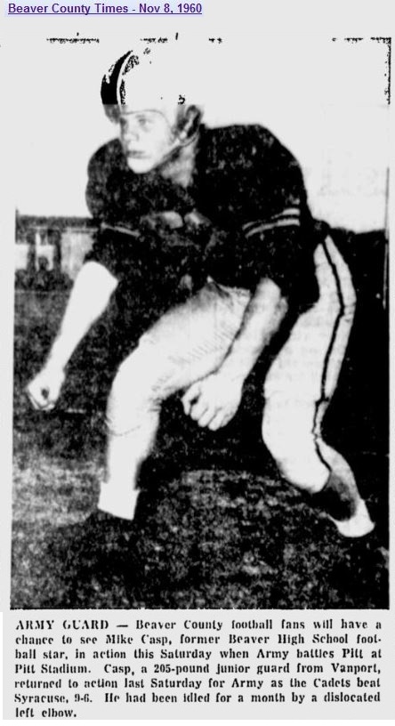 ArmyFB_1960_MikeCasp_BeaverCountyTimes_Nov81960