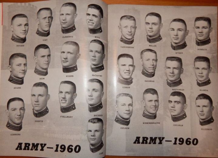ArmyFB_1960_players_NebraskaFootballProgram