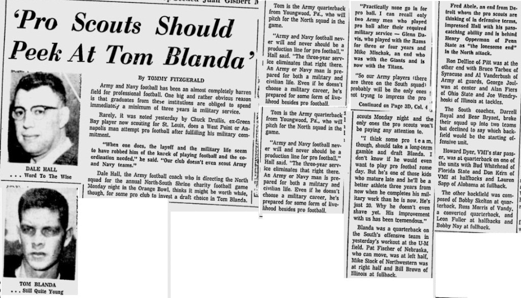ArmyFB_1960_TomBlanda-CoachDaleHall_TheMiamiNews_Dec221960