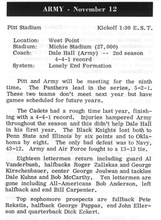 ArmyFB_1960_vsPittsburgh-guide