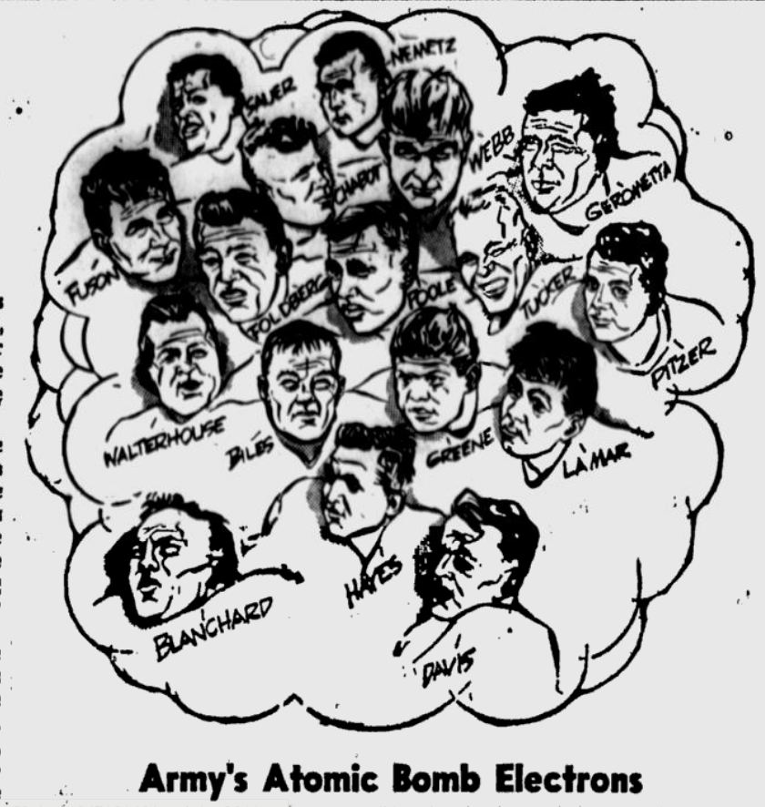 ArmyFB_1945_AtomicBombElectrons_StPetersburgTimes_Oct141945