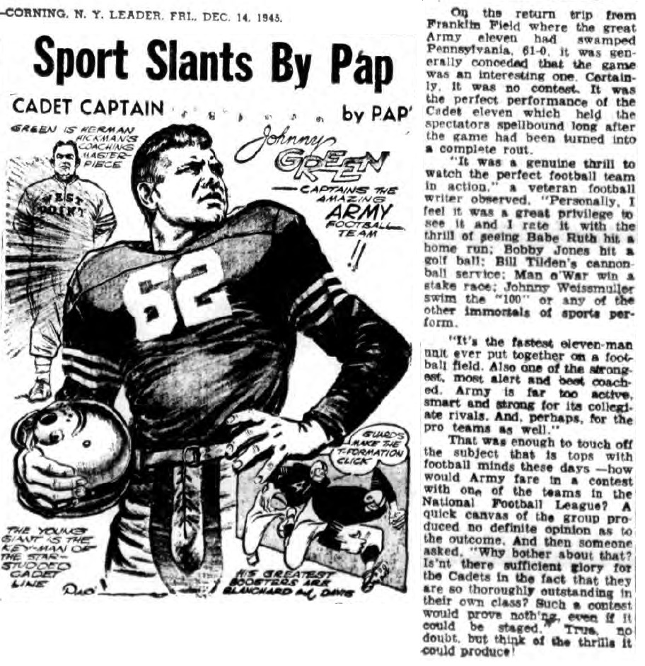 armyfb_1945_johngreen_bypap_corningnyleader_dec141945