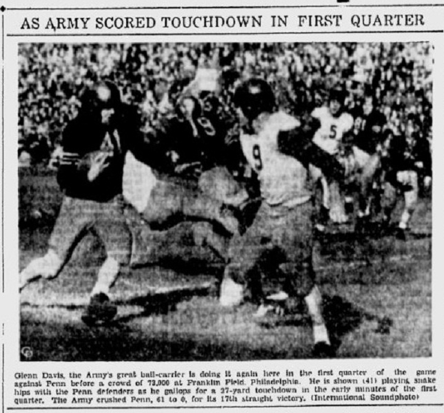 armyfb_1945_vspenn-glenndavis_dailytimes_nov171945