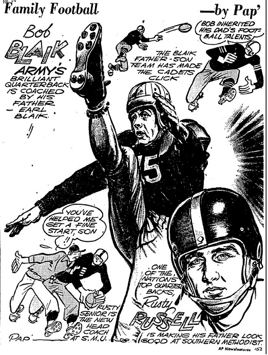 ArmyFB_1950_Blaik_FamilyFootball_byPap_CSM_Nov41950
