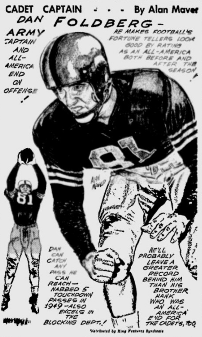 ArmyFB_1950_DanFoldberg_byAlanMaver_TheDispatch_Sep201950