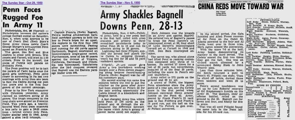 ArmyFB_1950_vsPenn_SundayMorningStar_Oct29-Nov51950