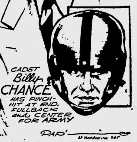 ArmyFB_1954_BillChance_byPap_PrescottEveningCourier_Nov151954