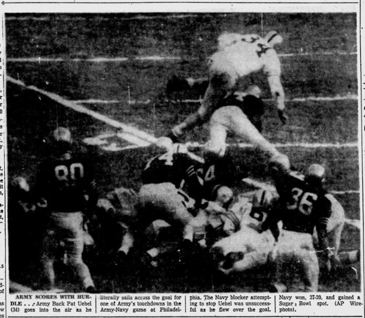 ArmyFB_1954_UebelTDvsNavy_StJosephPress_Nov281954