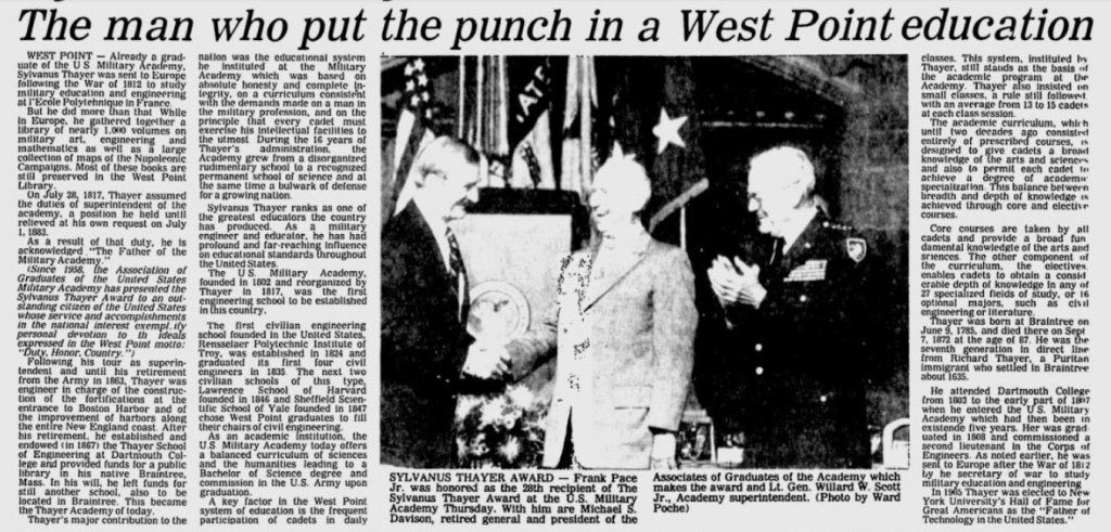 SylvanusThayer_EveningNews_Sep291985