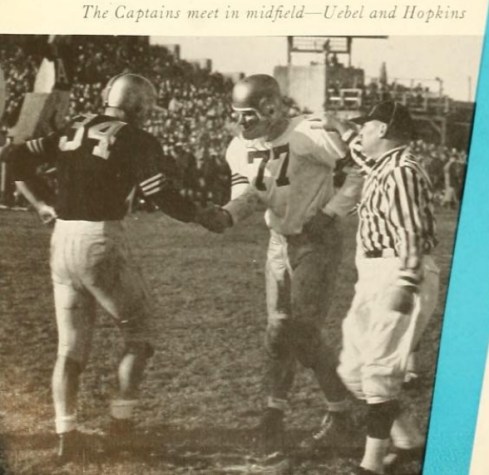 ArmyFB_1955_Uebel-Hopkins_56USNALuckyBag_yrbk