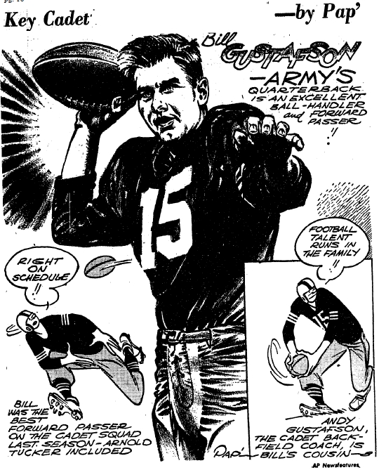 ArmyFB_1947_BillGustafson_byPap_CSM_Oct81947