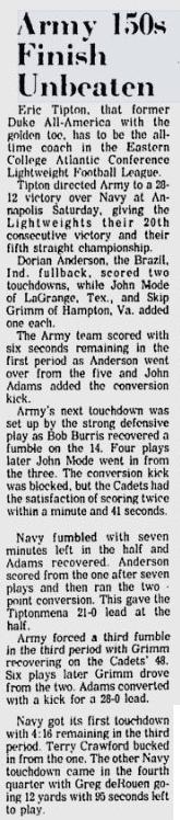 ArmyLFB_1974_111874_vsNavy_NewburghEveningNews