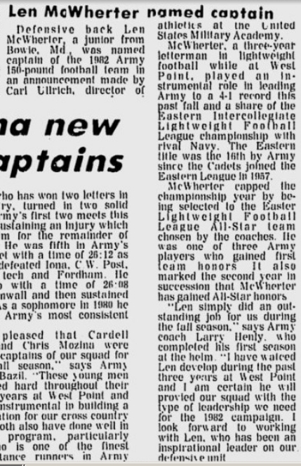 ArmyLFB_1981_LenMcWherter-Captain_EveningNews_Dec271981