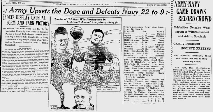ArmyFB_1913_vsNavy_SundayVindicator_YoungstownOH_Nov301913