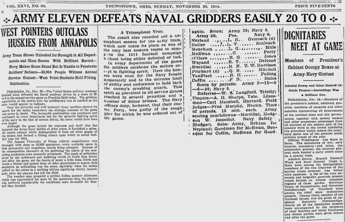 ArmyFB_1914_vsNavy_SundayVindicator_YoungstownOH_Nov291914