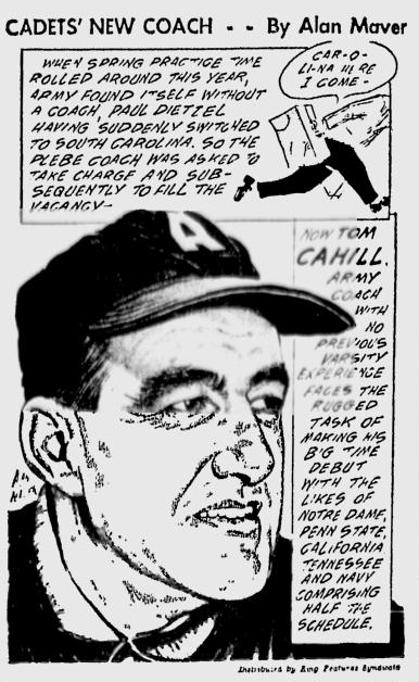 ArmyFB_1966_Cahill_byAlanMaver_NewsDispatch_Sep81966