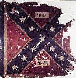 16th SC battle flag