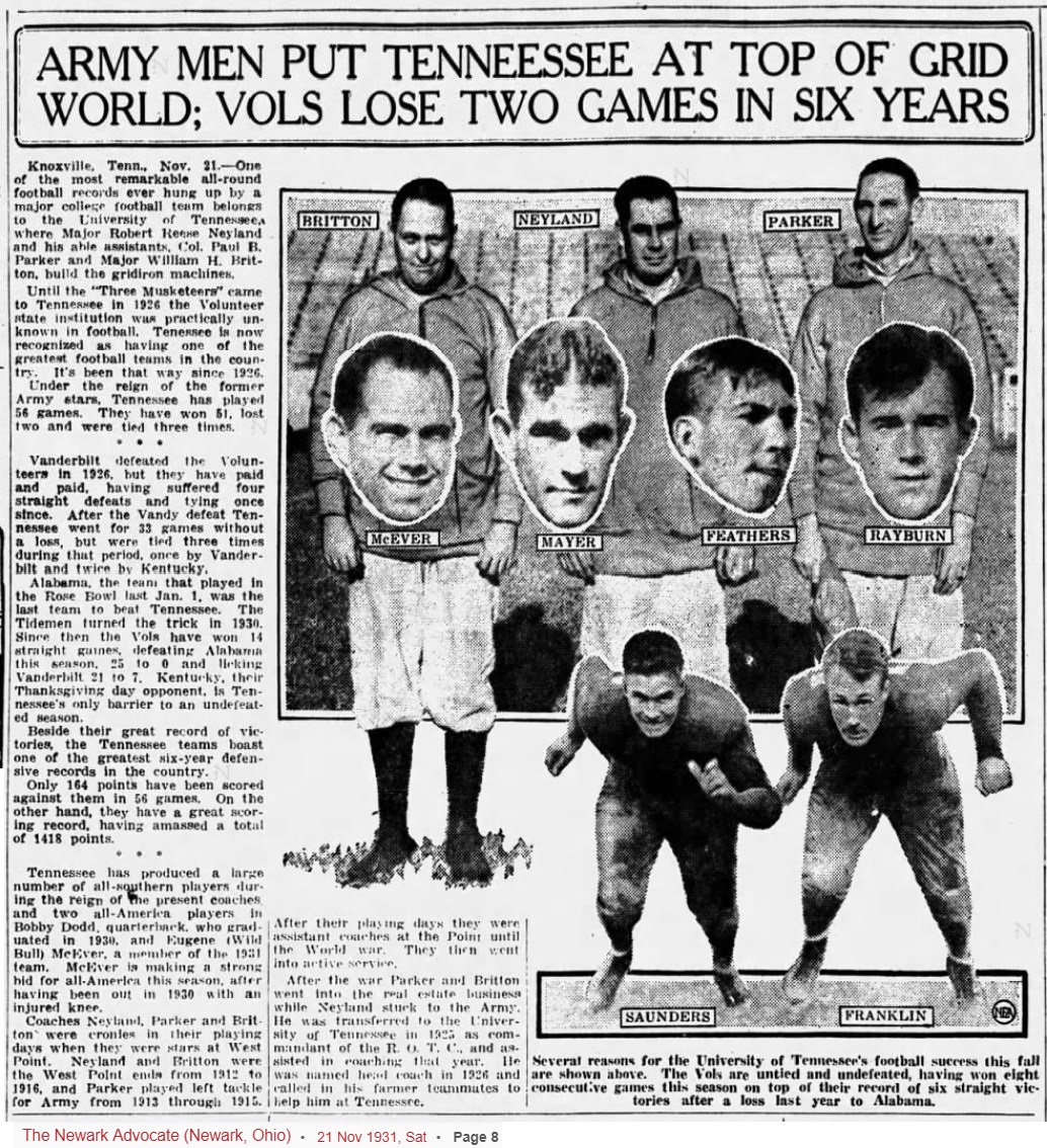 1931_ArmyCoachesatTennessee_Neyland_Britton_Parker_NewarkAdvocateOH_Nov211931.JPG
