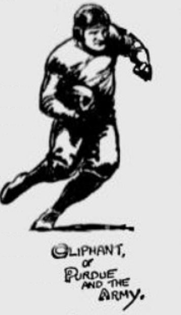 ArmyFB_1914_ElmerOliphant_byFegMurray_SundayMorningStar_Nov241929