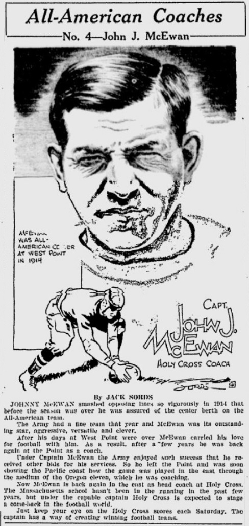 ArmyFB_1914_JohnJMcEwan_Coach1923-1925_GreensburgDailyTribune_Oct201930