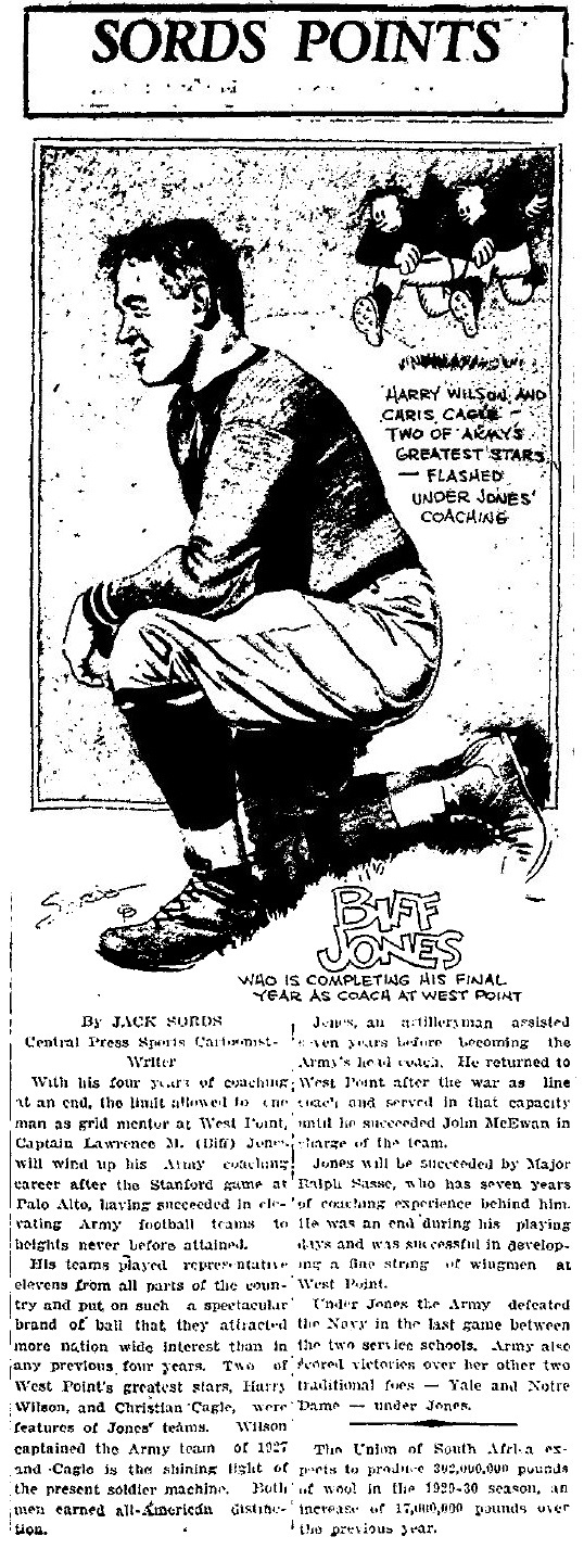 ArmyFB_1929_BiffJones_byJackSords_PlattsburghDailyRepublican-Journal_Dec31929