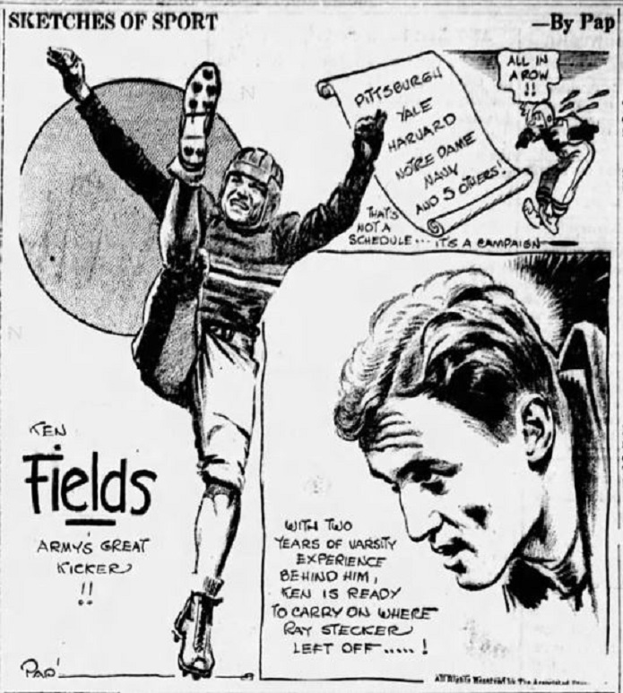 ArmyFB_1932_KenFields_byPap_GreenwoodCommonwealthMiss_8Oct1932