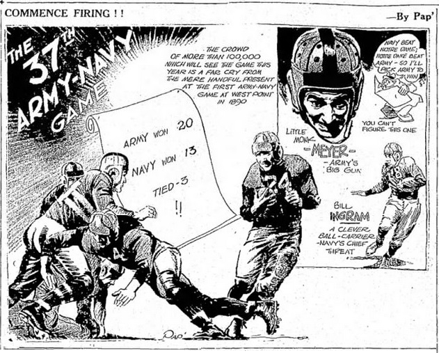 ArmyFB_1936_Army-Navy_byPap_TheEveningNewsSaultSainteMarieMI_28Nov1936