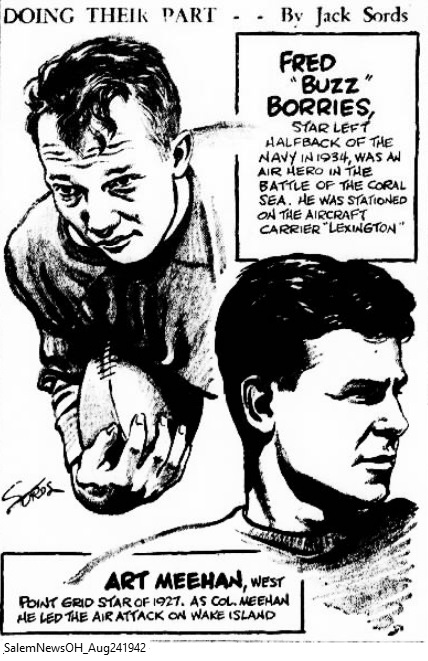 ArmyFB_1942_ArtMeehan_BuzzBorries_byJackSords_SalemNewsOH_Aug241942