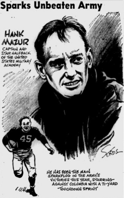 ArmyFB_1942_HankMazur_byJackSords_StPetersburghTimes_Oct251942