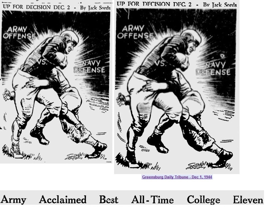 ArmyFB_1944_vsNavy_byJackSords_PainesvilleTelegraph_Nov301944