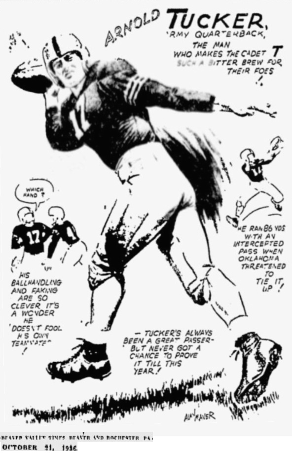 armyfb_1946_tucker_byalanmaver_thedailytimes_oct161946