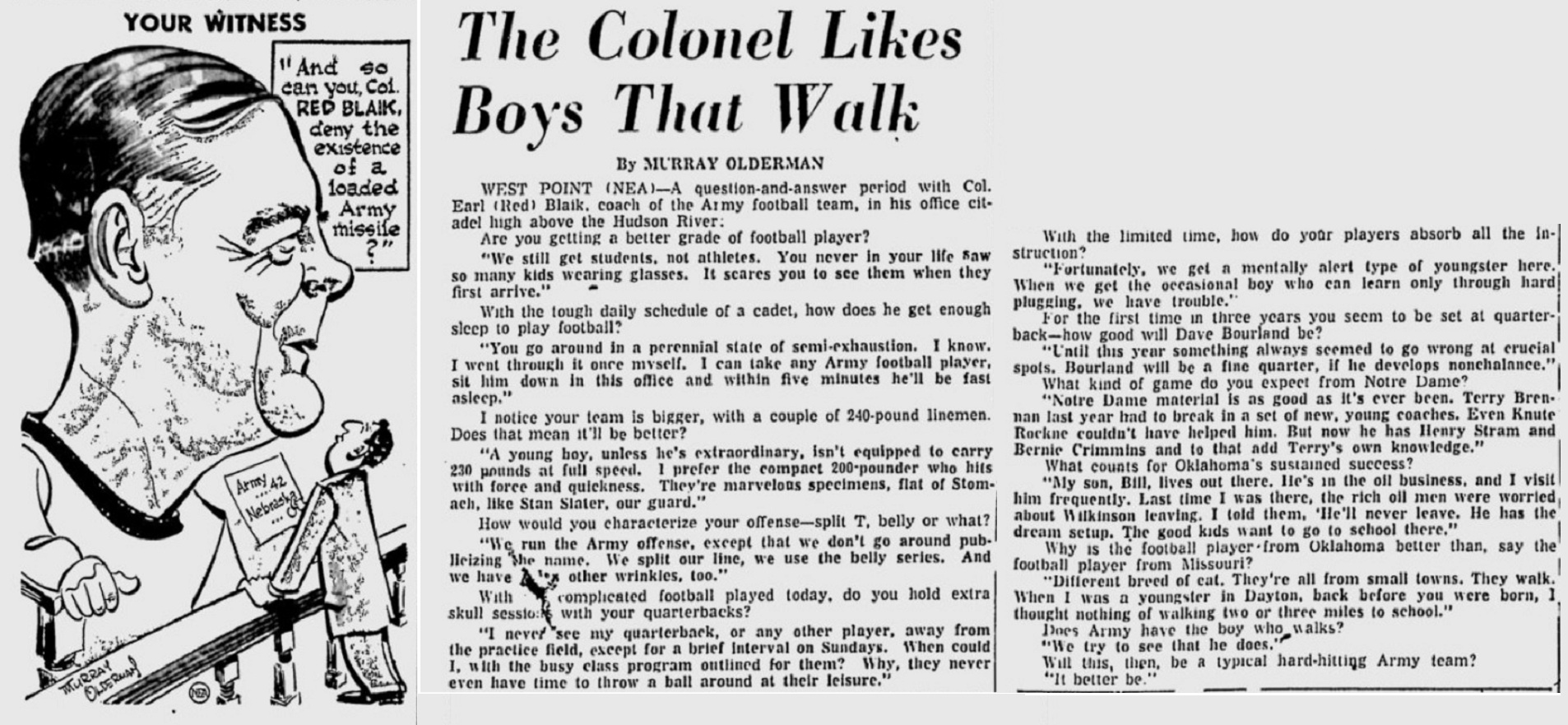 armyfb_1958_blaik_newburghnews_oct21957