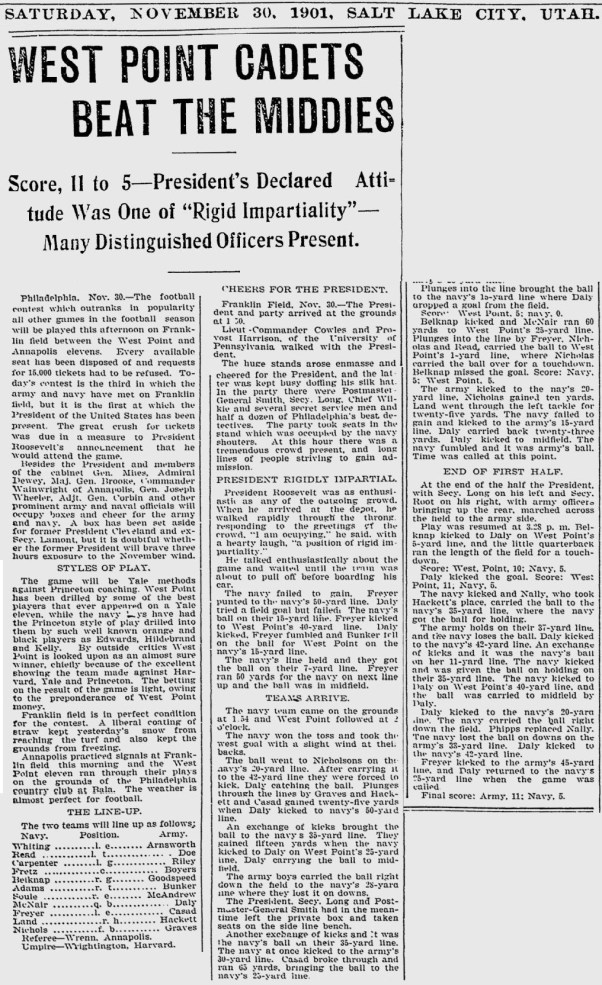 ArmyFB_1901_vsNavy_DeseretNews_Nov301901