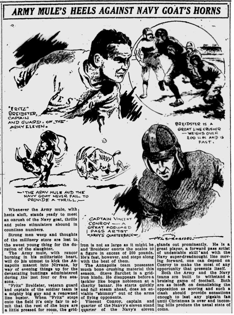ArmyFB_1922_FritzBreidster_StPetersburgTimes_Nov241922