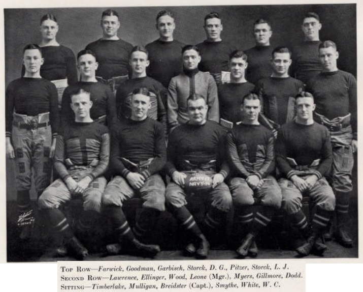 ArmyFB_1922_vsNavy_starters