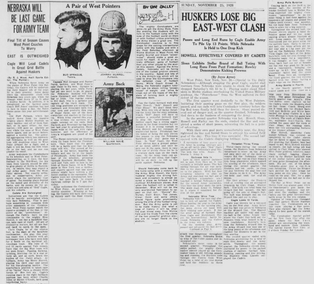 ArmyFB_1924_vsNebraska_DailyNebraskan_Nov22-251924