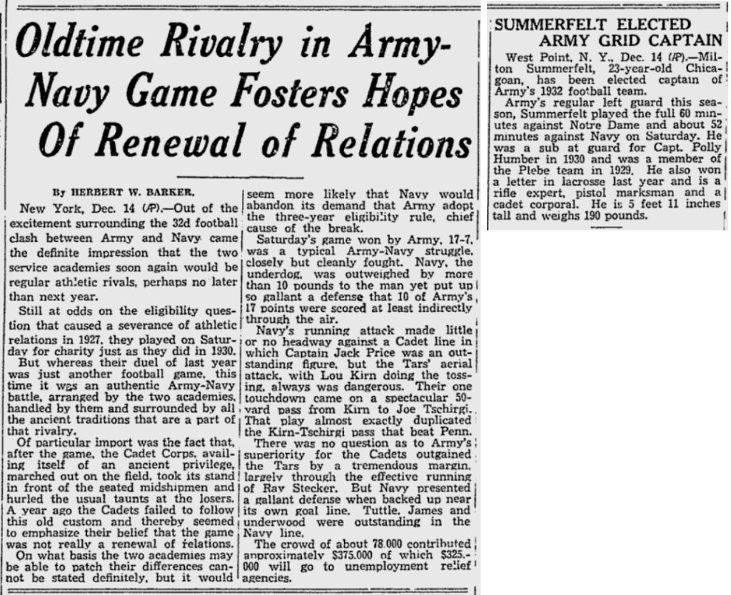 ArmyFB_1931_vsNavy_ReadingEagle_Dec111931