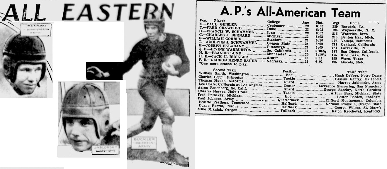 armyfb_1933_apall-america_buckler-johnson-jablonsky