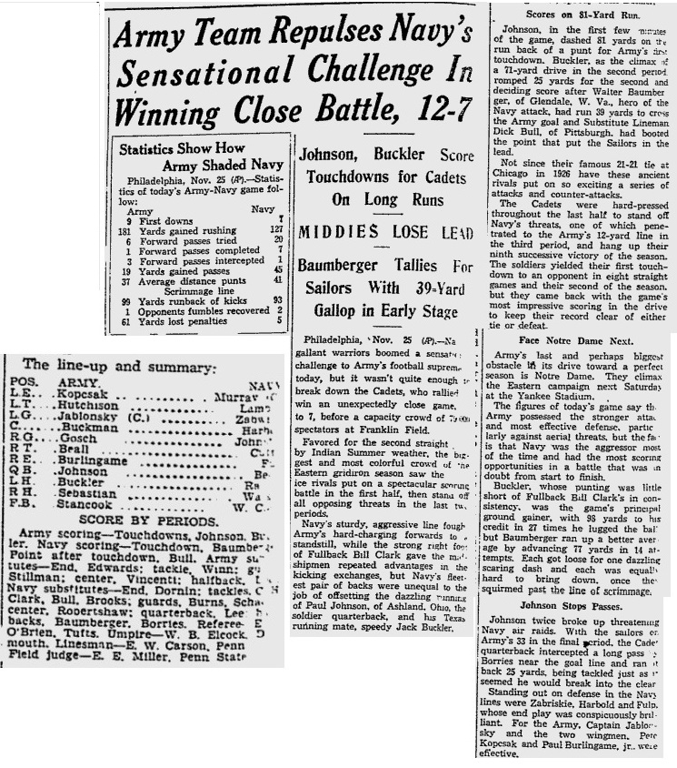 armyfb_1933_vsnavy_readingeagle_nov261933