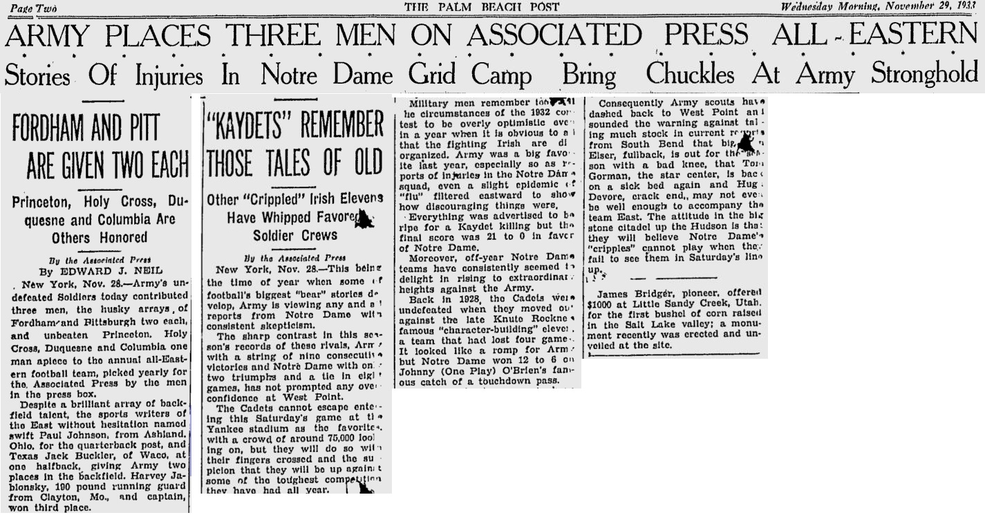 armyfb_1933_vsnd_palmbeachpost_nov291933