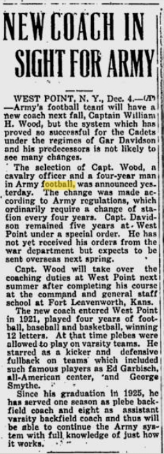 armyfb_1938_wood-newcoach_prescotteveningcourier_dec41937
