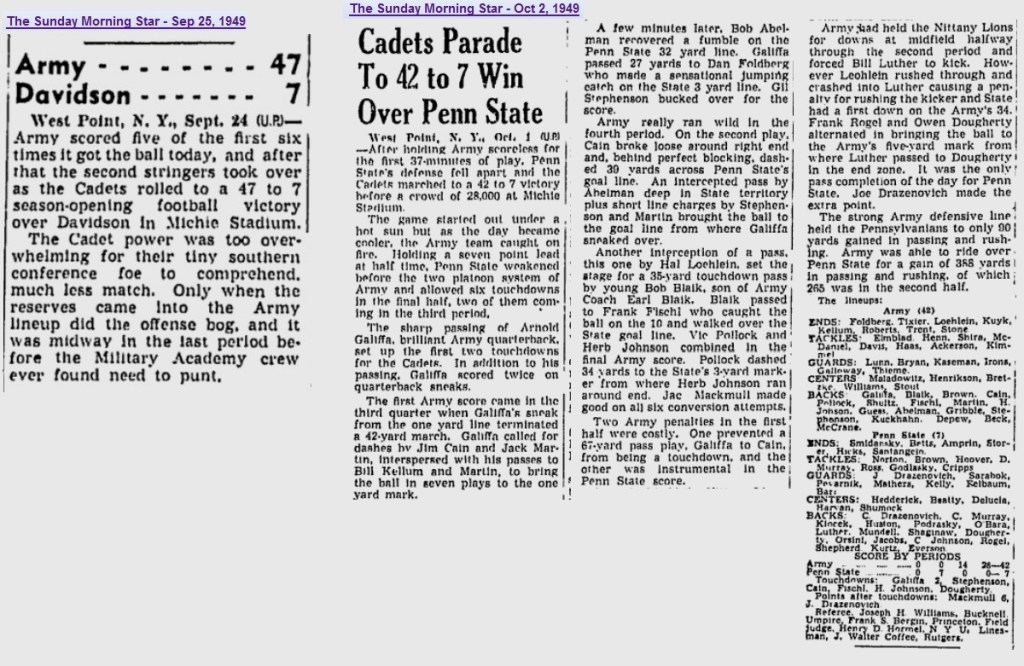 ArmyFB_1949_various_SundayMorningStar_Sep25-Oct21949