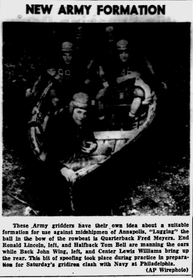 ArmyFB_1951_NewFormation_StPetersburgTimes_Nov291951